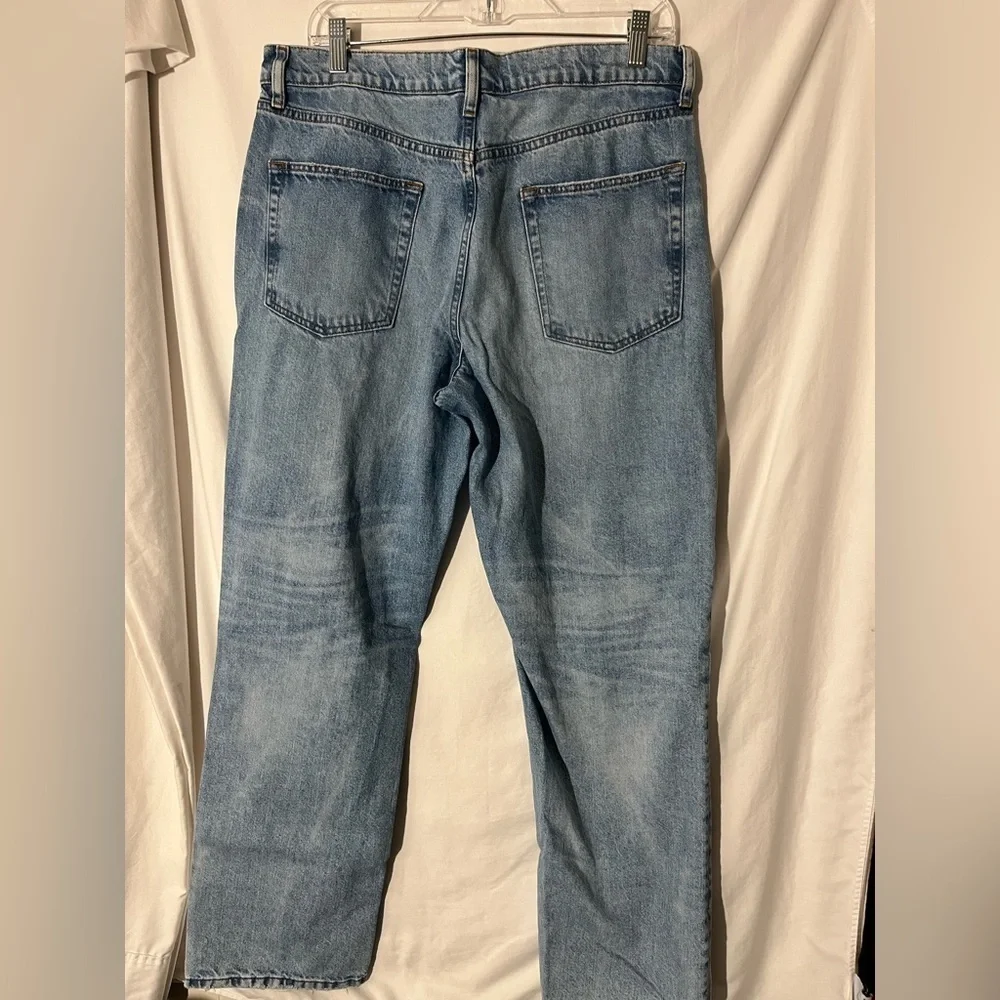 TOPMAN Ripped Men’s Blue Jeans w34/L32 #79